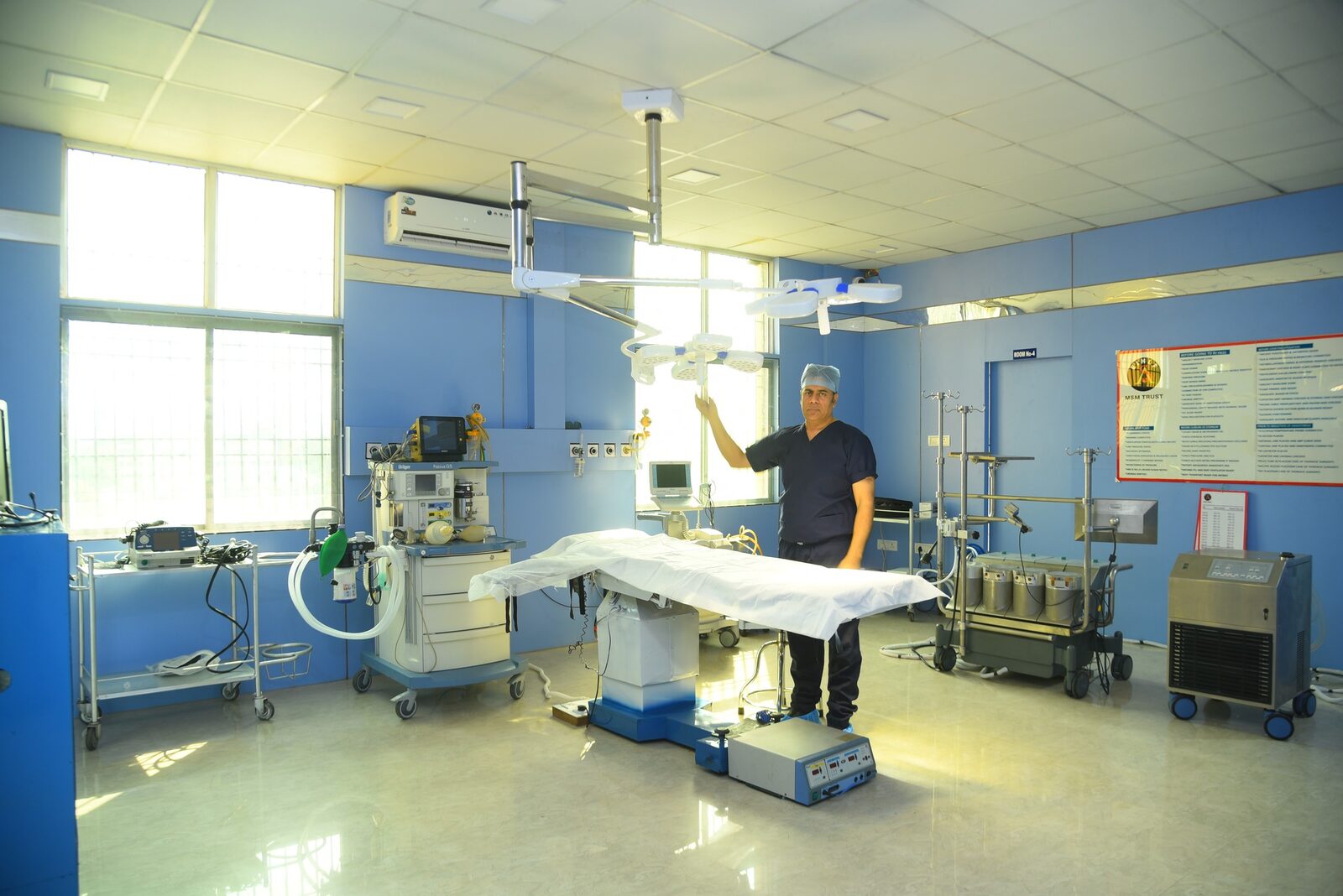 Operating theatre at Allexia Hospital